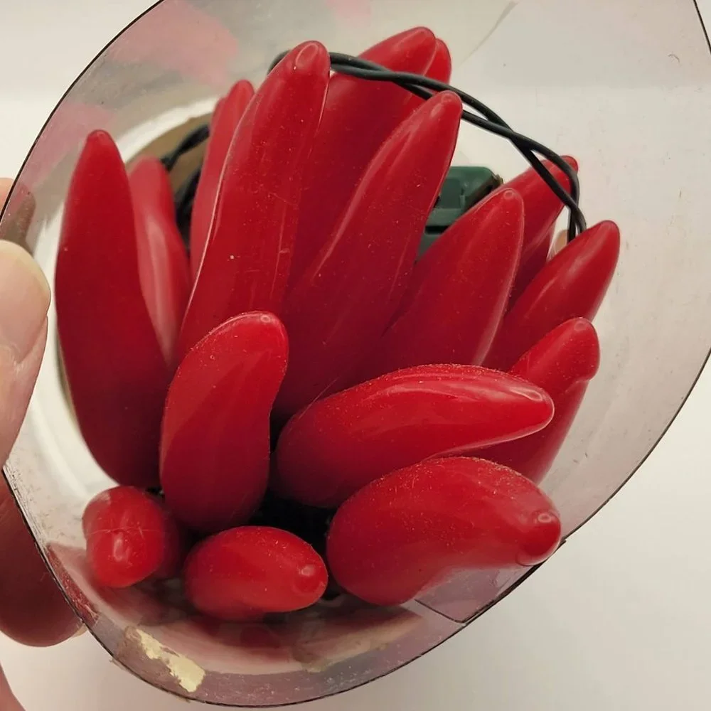 Red Hot Chili Pepper Lights String 20 lights Indoor Fiesta